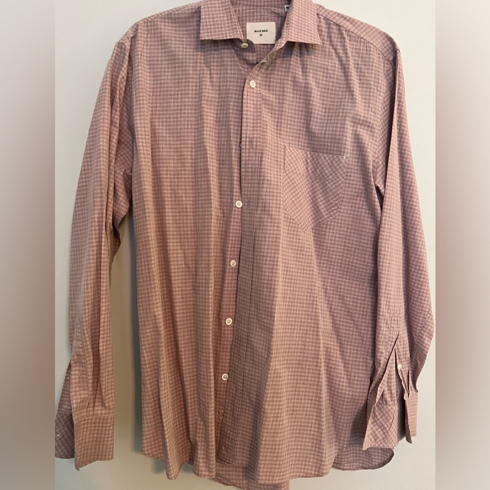 Billy Reid shirt.  Crisp and like new. Size 16.